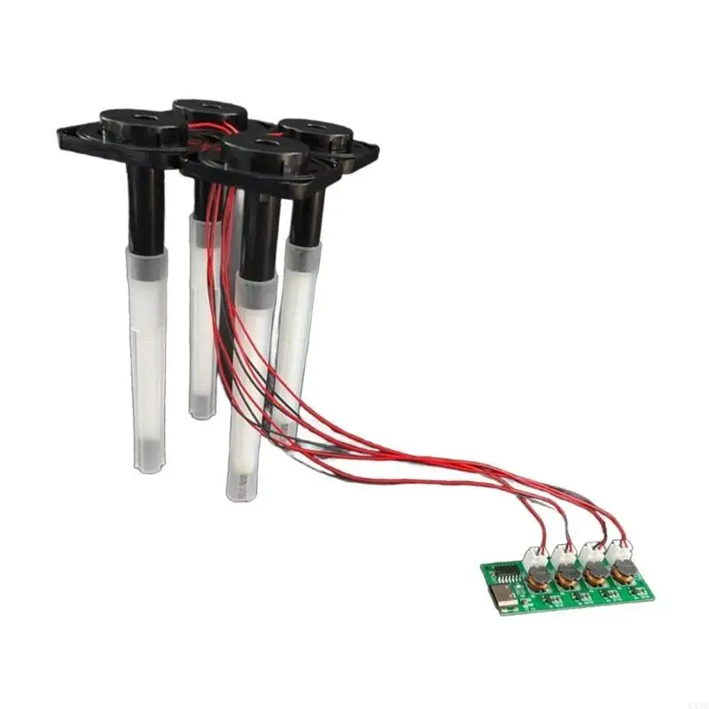 Four Head Atomization Control Board Unswitched Four Head Humidifier Module For Plant Moisturizing Use 