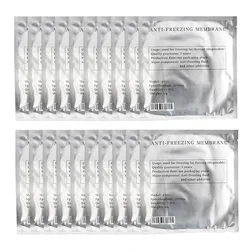 Membranes de congélation des graisses, 20 patchs de gel antigel pour machine de cryolipolyse, masseur amincissant le corps, perte de poids, thérapie par le froid Lipo