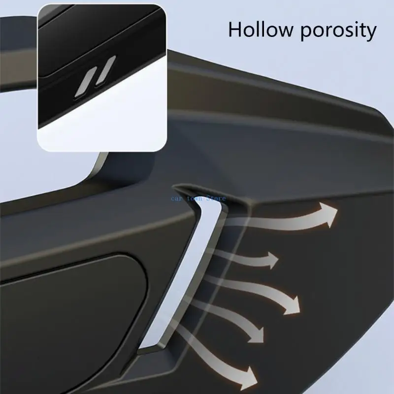 

RXJE Motorcycle Exhaust Heat Guard ABS Exhaust Heat Protections 538mm for CLICK125 150