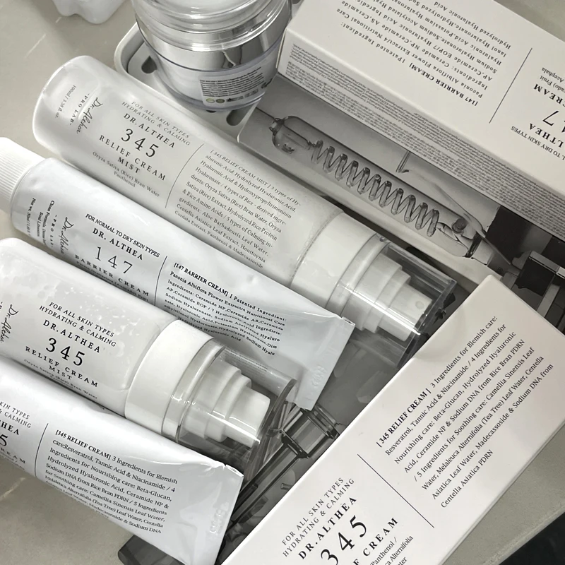 Dr.Althea 147 Barrier Cream 345 Relief Cream Korean Original Facial Collagen Moisturizer Centella Asiatiea Hyaluronle Acid Cream