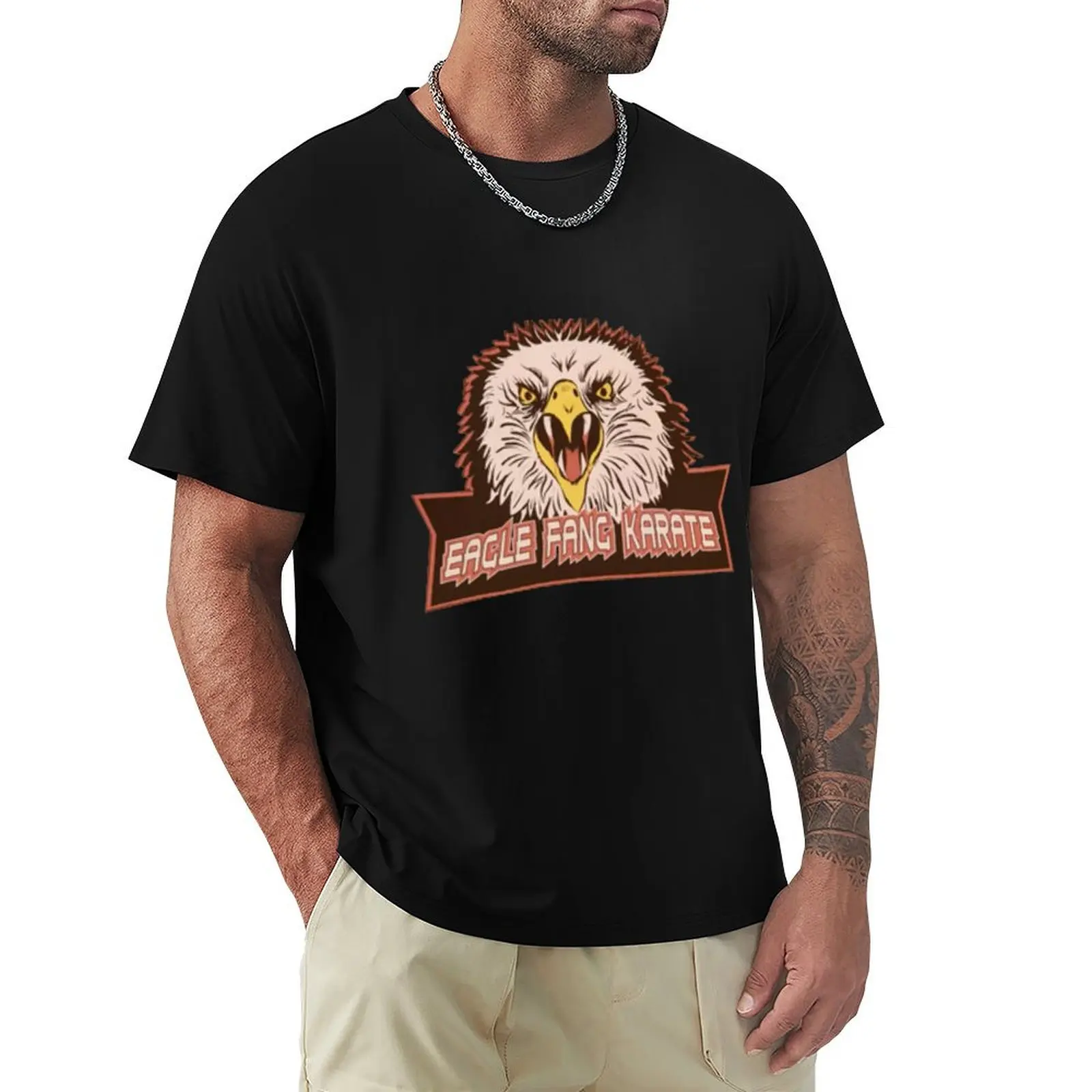 eagle fang karate T-Shirt vintage graphic tee anime clothes funny t shirts for men