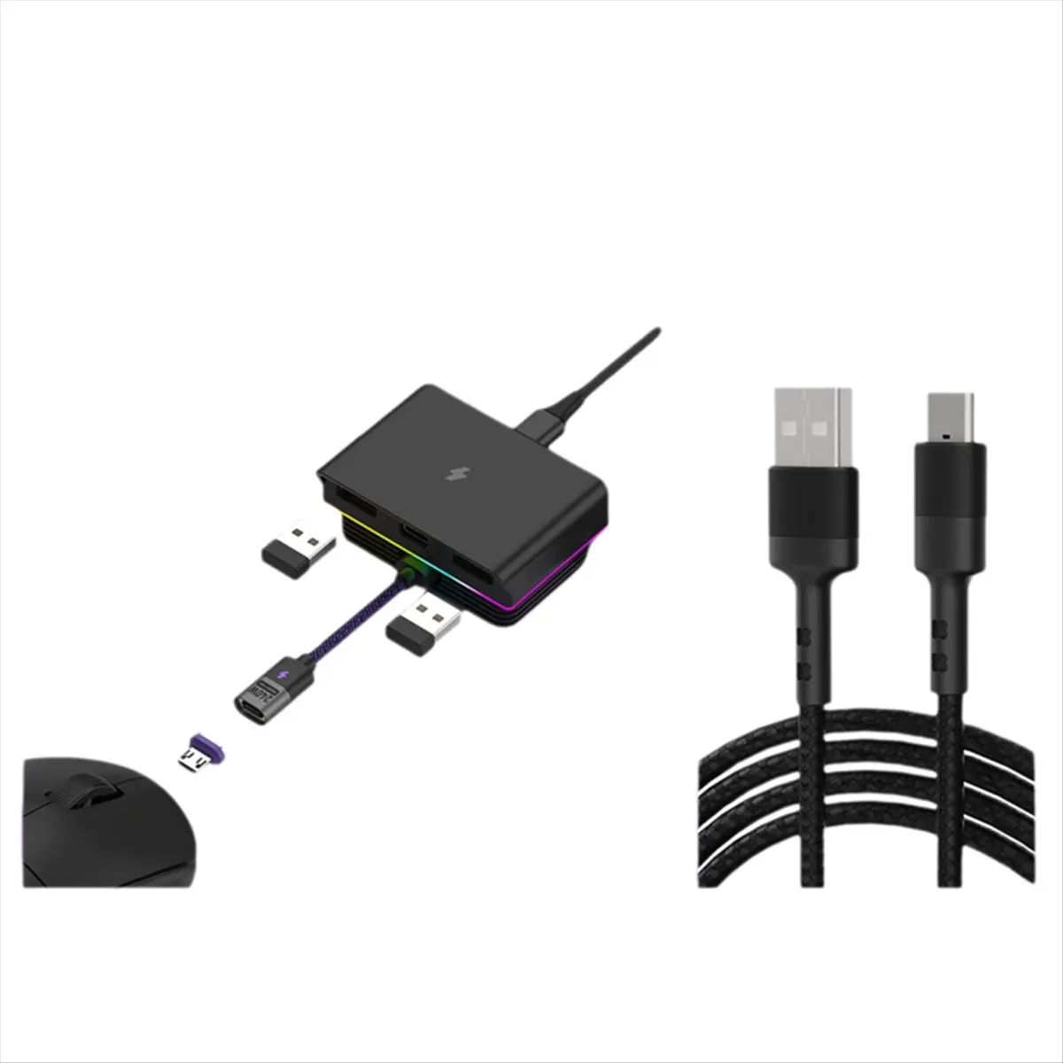 N86R RGB Mouse Magnetic Charge Dock for PRO X 2 MX Master 3S 3 Anywhere VGN VXE R1 Max AJ199 B
