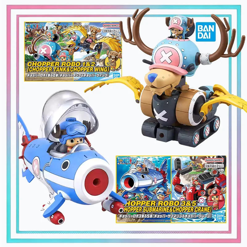 bandai-original-one-piece-chopper-robo-submarine-chopper-crane-tank-wing-vol1-2-vol3-5-assembly-model-kit-toys-gift