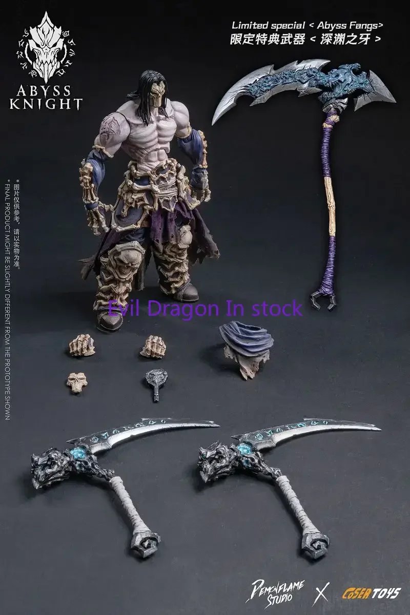 In Stock Magic Fire Studio COSERTOYS 1/12 Dark Bloodline Abyssal Knight Action Figure Model Toys