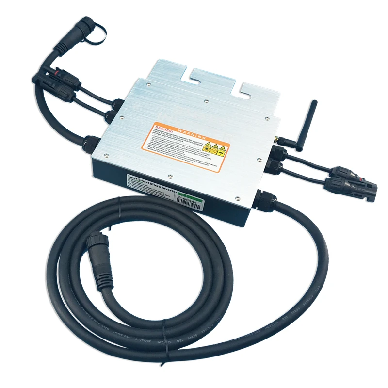 Imagem -03 - Grid Tie Micro Inversor Inteligente App Mppt Ip65 Onda Senoidal Pura à Prova Impermeável Água para Casa Solar Sistema Fotovoltaico Dc20v60v 110v 220v ac 600w 700w