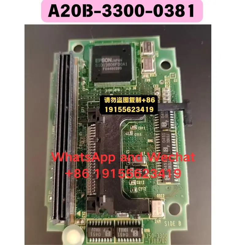 Used OEM disassembled parts A20B-3300-0381 Control board Functional test OK Quick delivery