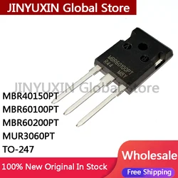 5Pcs New Original MBR40150PT MBR60100PT MBR60200PT MBR60200 MUR3060PT  MUR3060 TO-247 IC Chip In Stock Wholesale