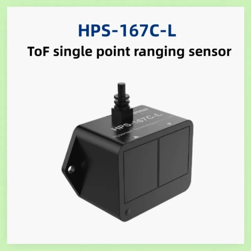 Hypersen HPS-167C-L CAN interface Lidar AGV 50m Infrared Ranging Obstacle Avoidance ToF Measuring Sensor Transducer