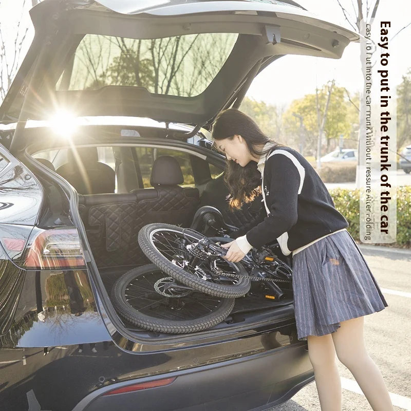 

20-Inch Foldable Adult Bicycle All Aluminum Alloy Variable Speed Disc Brake Lightweight Trunk