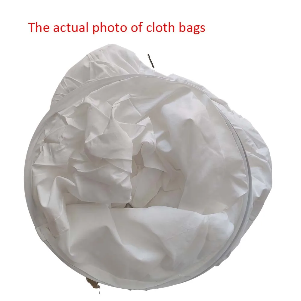 كيس غبار بديل مع حلقة فولاذية 480/630 مللي متر كيس مرشح ضياء للمكنسة الكهربائية النجارة الصناعية وجمع الغبار