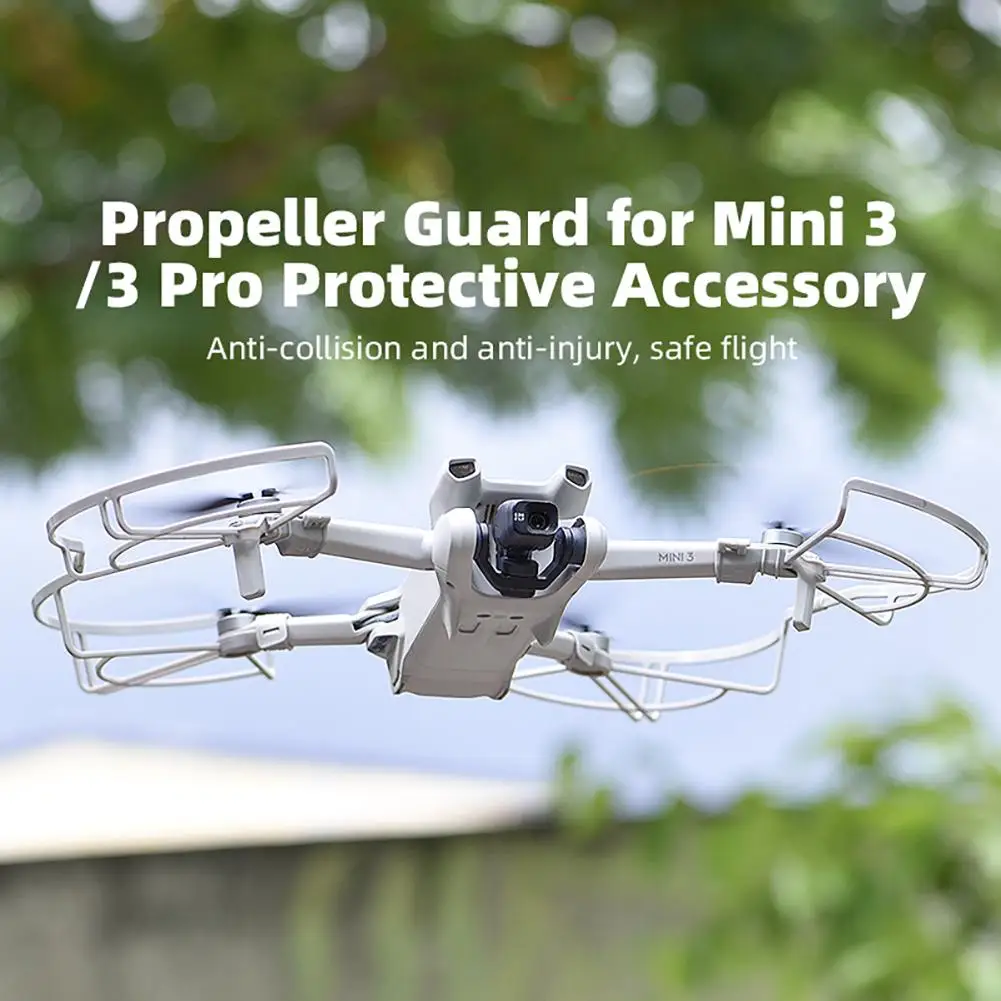 Drone Propeller Guard Drones Blades Flight Safety Propeller Paddle Protection Compatible For DJI MINI 3 3 PRO Drone Accessories