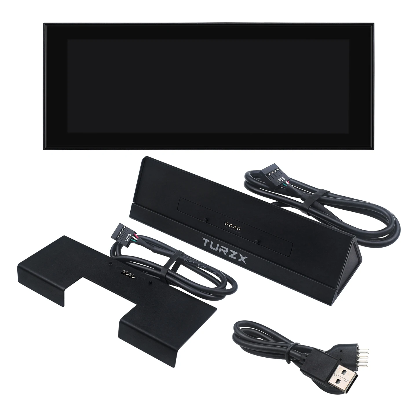 TURZX 4.6 Inch IPS Secondary Screen USB Interface CPU GPU RAM