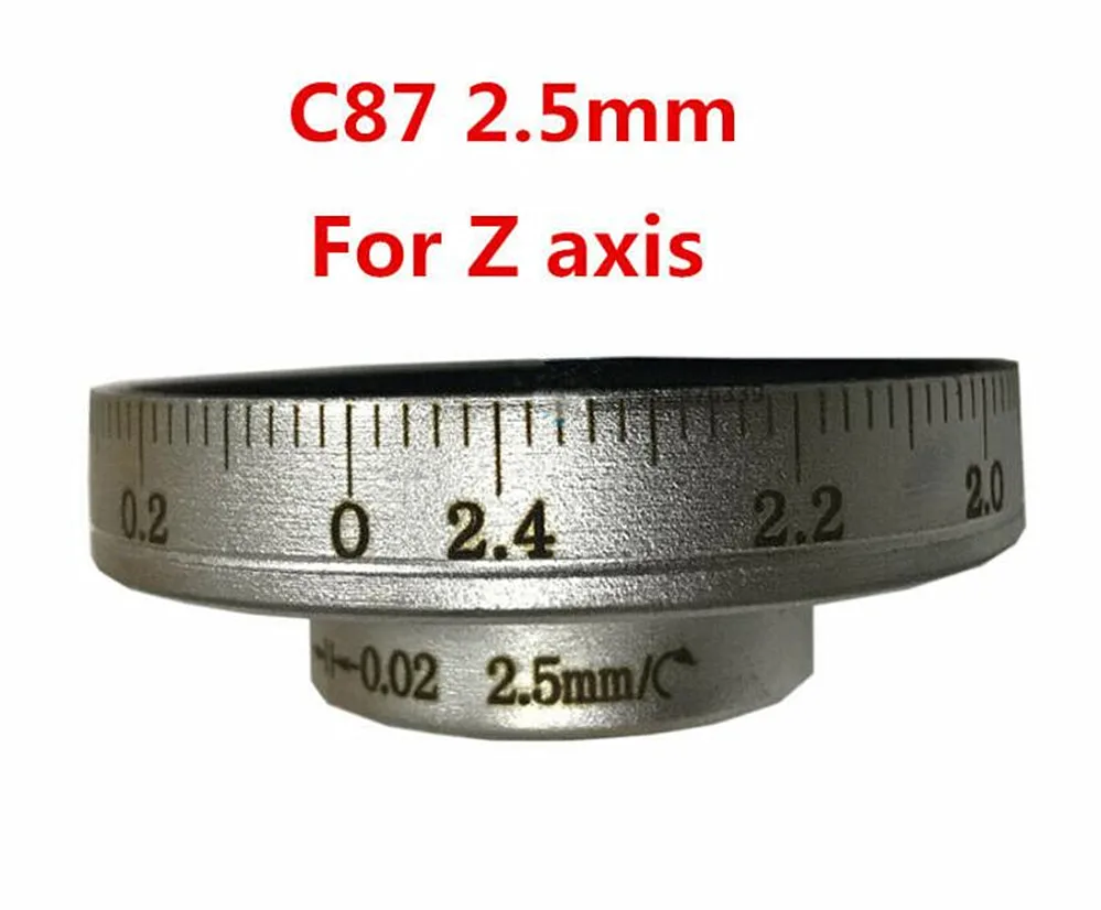 

Milling Machine C87/2.5mm Bench Dial Z Axis Component Turret Mill Part For Bridgeport Tool