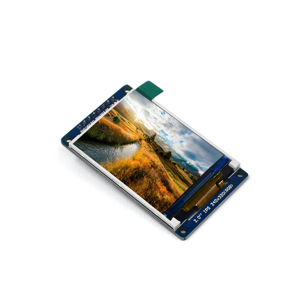 2.0 inch IPS full view TFT color screen module SPI serial port HD 240x320 st7789v 8pin