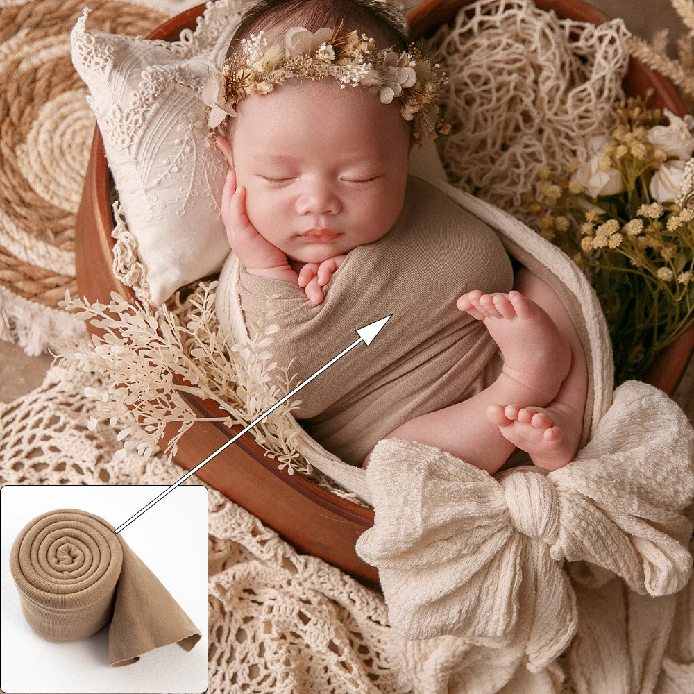 Kép 5: 25 színek Árverseny Tartam Baba Pokrócok Újszülött Belépő fotózás Kellékek Műterem foto Belerúg a labdába Alátét ruhával kellék accessor 180cmx33cm