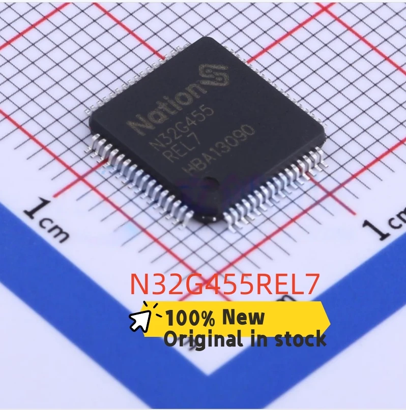 N32G455REL7 LQFP-64 ARM Cortex-M4 32-bit microcontroller MCU