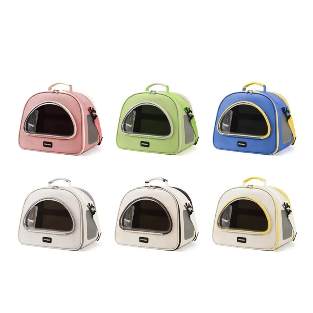 

Cat Travel Bag Breathable Pet Cat Backpack Colorful Foldable Cat Carrier Bag Portable Outdoor Handbag Travel Free shipping