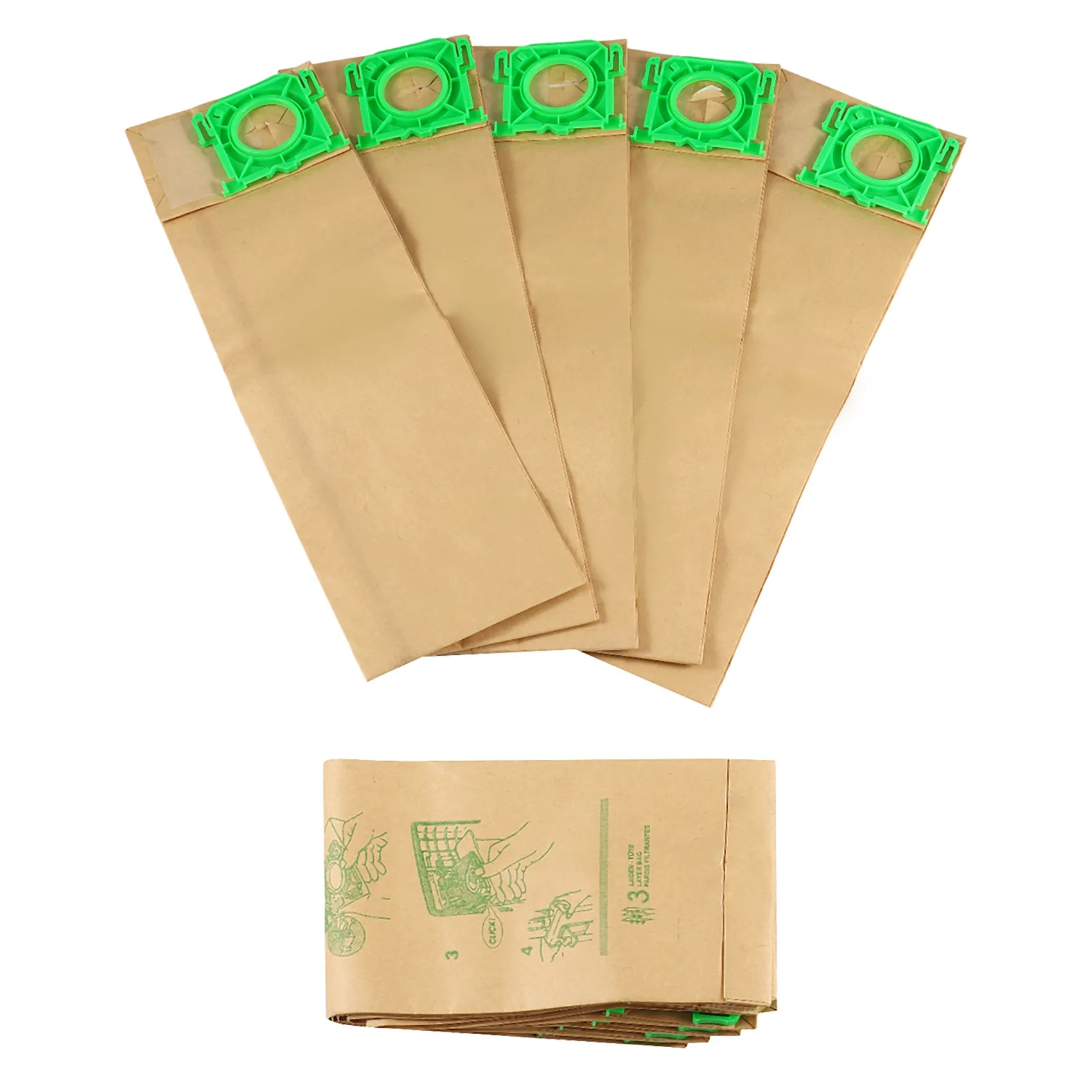 15 Packs Vacuum Dust Bags for Windsor Sensor Professional G1,C2,C3,K3,X,G & C Series and Sebo & Kenmore Upright Vacuums