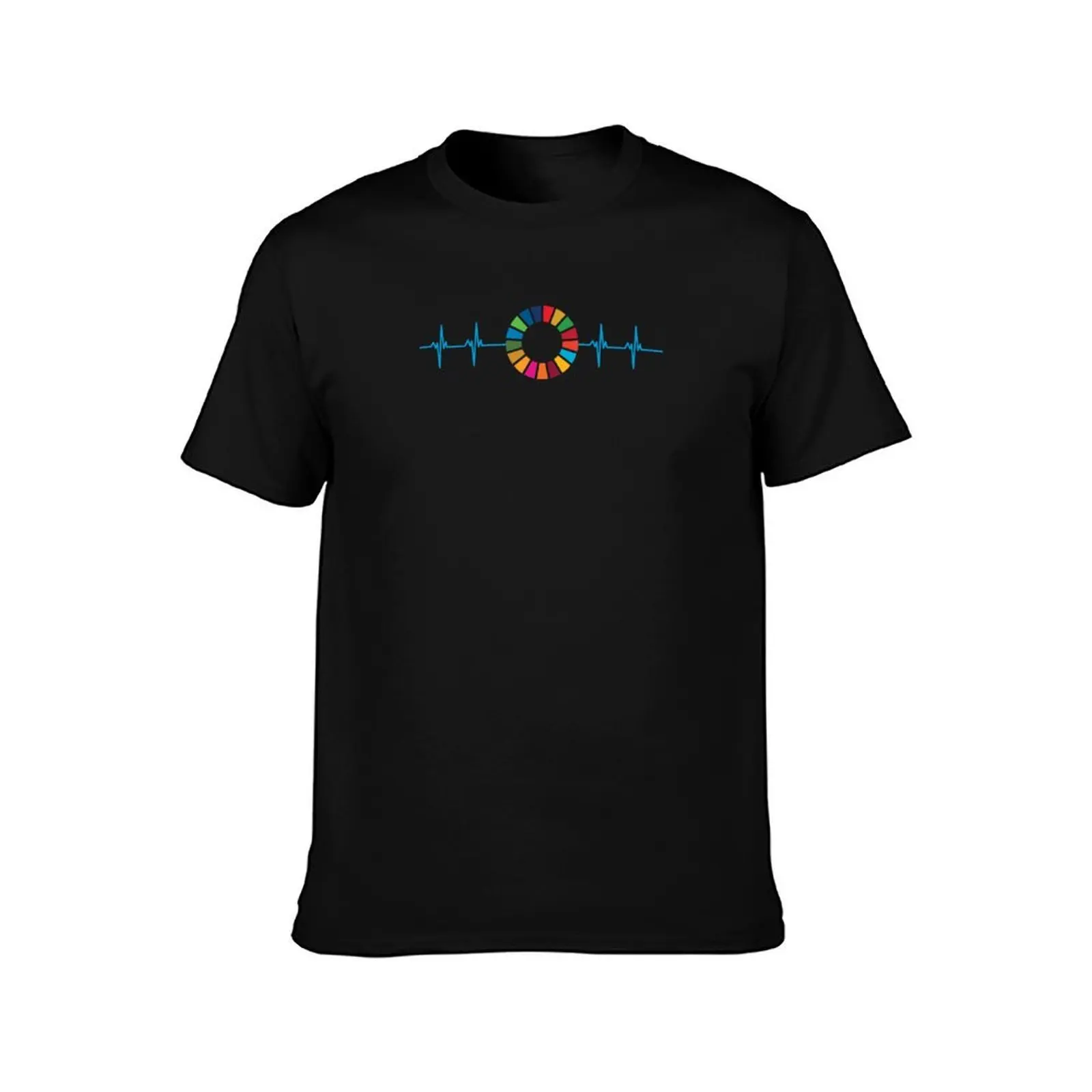 SDG is my heart beat T-Shirt Basic Casual Wear Short Sleeve Top