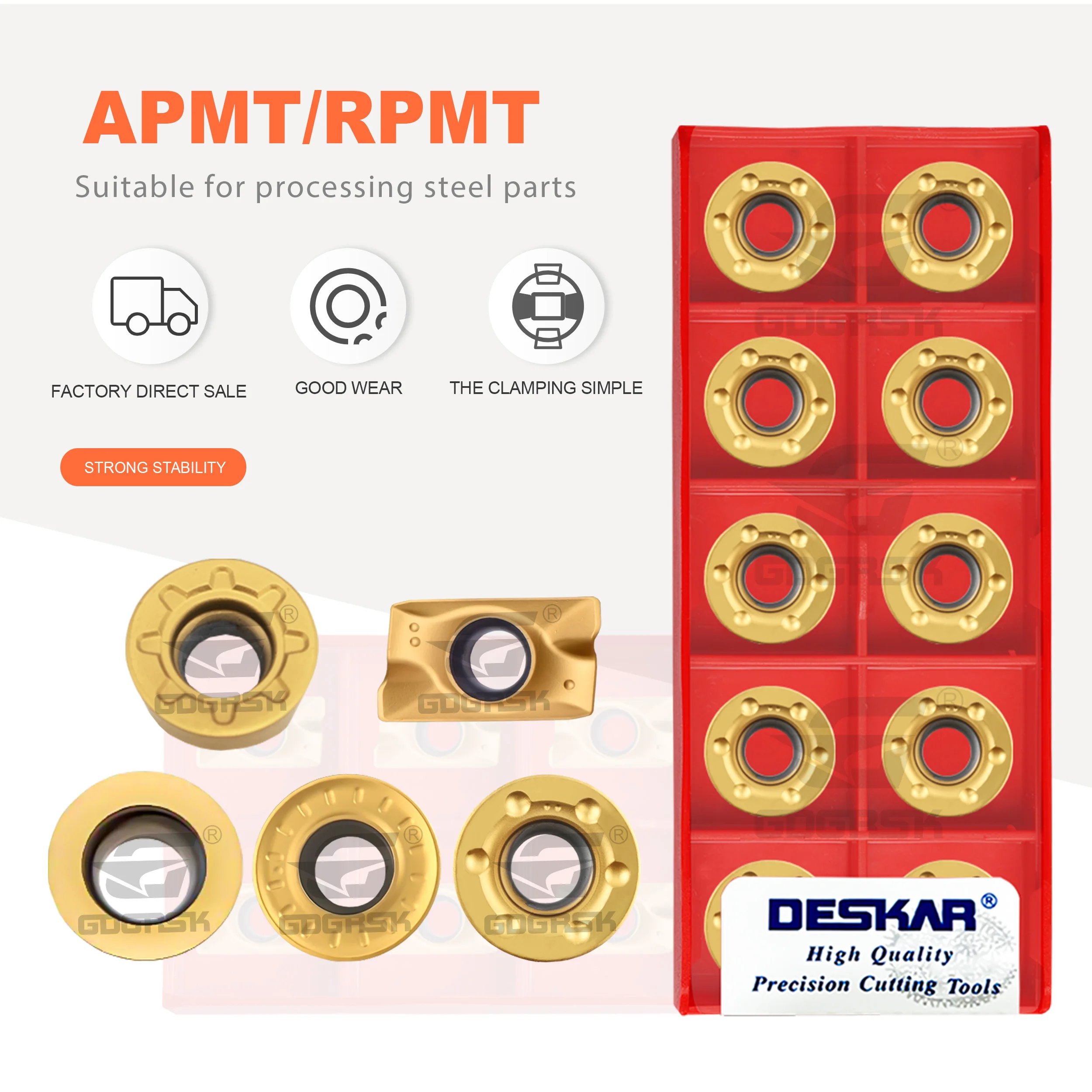 apmt-rpmt-rdmw-rdmt-deskar-milling-blade-apmt1135pder-xm-rpmt1204mo-tt-rdmt1204mo-mq-lf6028-milling-blade-steel-parts-processing