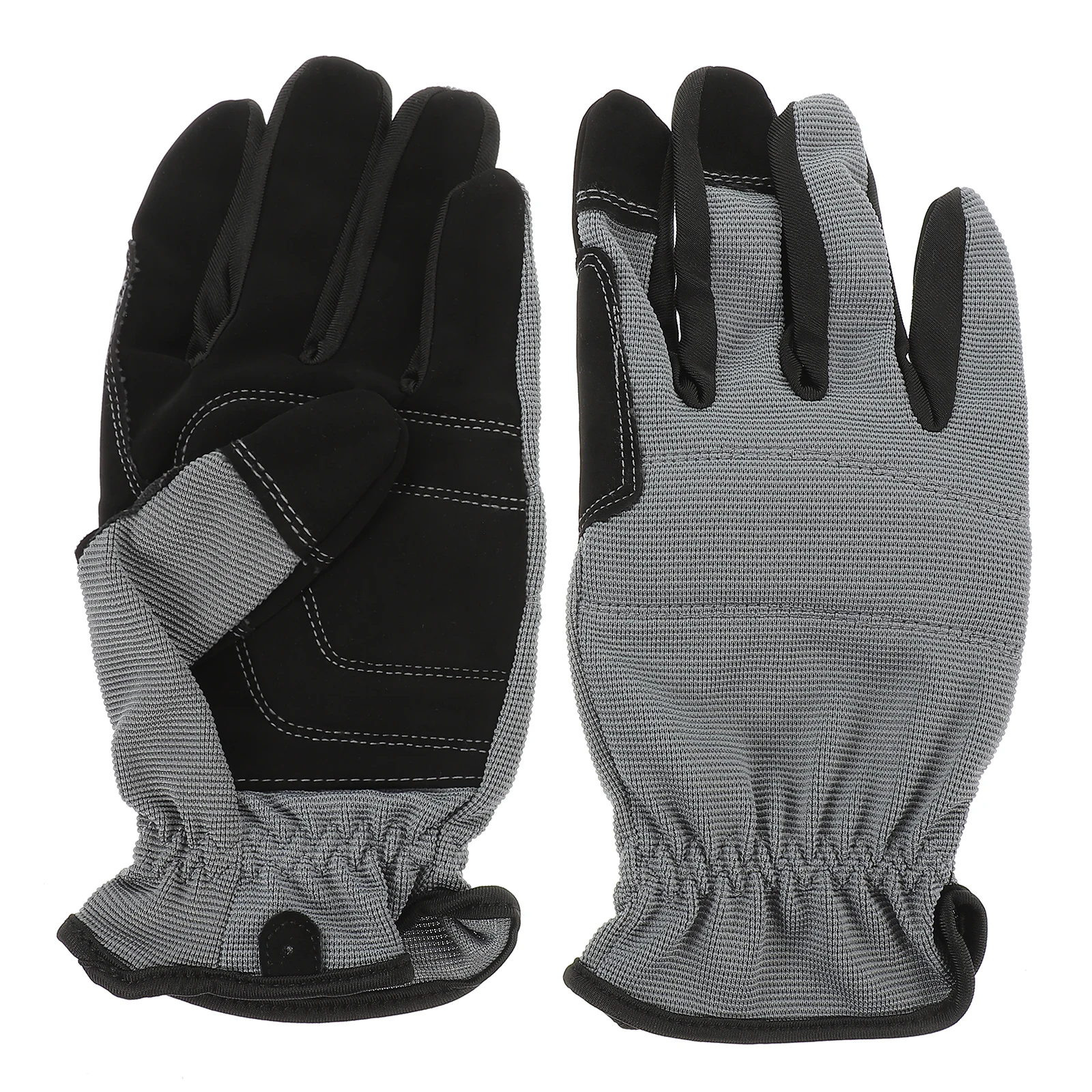 

Anti Wear Resistant Grey XL Garden Work Gloves for Planting Weeding Lightweight Protective Outdoor Gardening Gloves