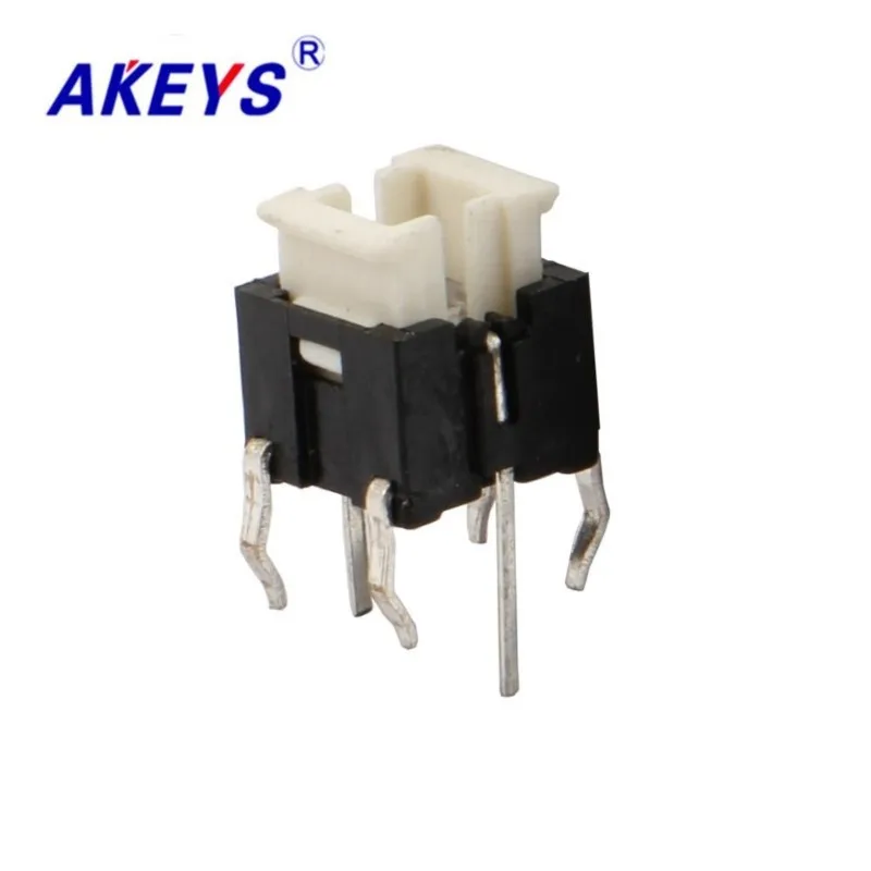 10Pcs TS-H002 6*6*7 Verlichte Tact Switch 4 Pin Dip Type Led Drukknop TS-LS-001