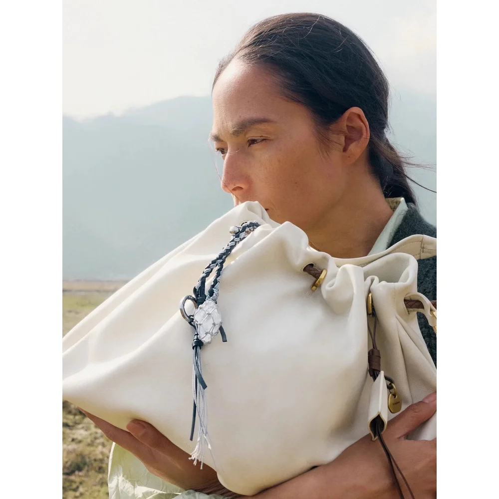 إكسسوارات حقيبة منسوجة مصنوعة يدويًا من حجر الكريستال العلاجي ومتعددة الاستخدامات لكل من الرجال والنساء