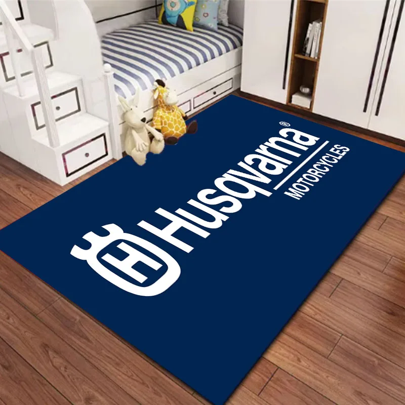 Tapis de Moto avec Logo H, tapis de Garage, de course, Cool, affichage de Moto, pour chambre à coucher, antidérapant, décoration de maison, de couloir