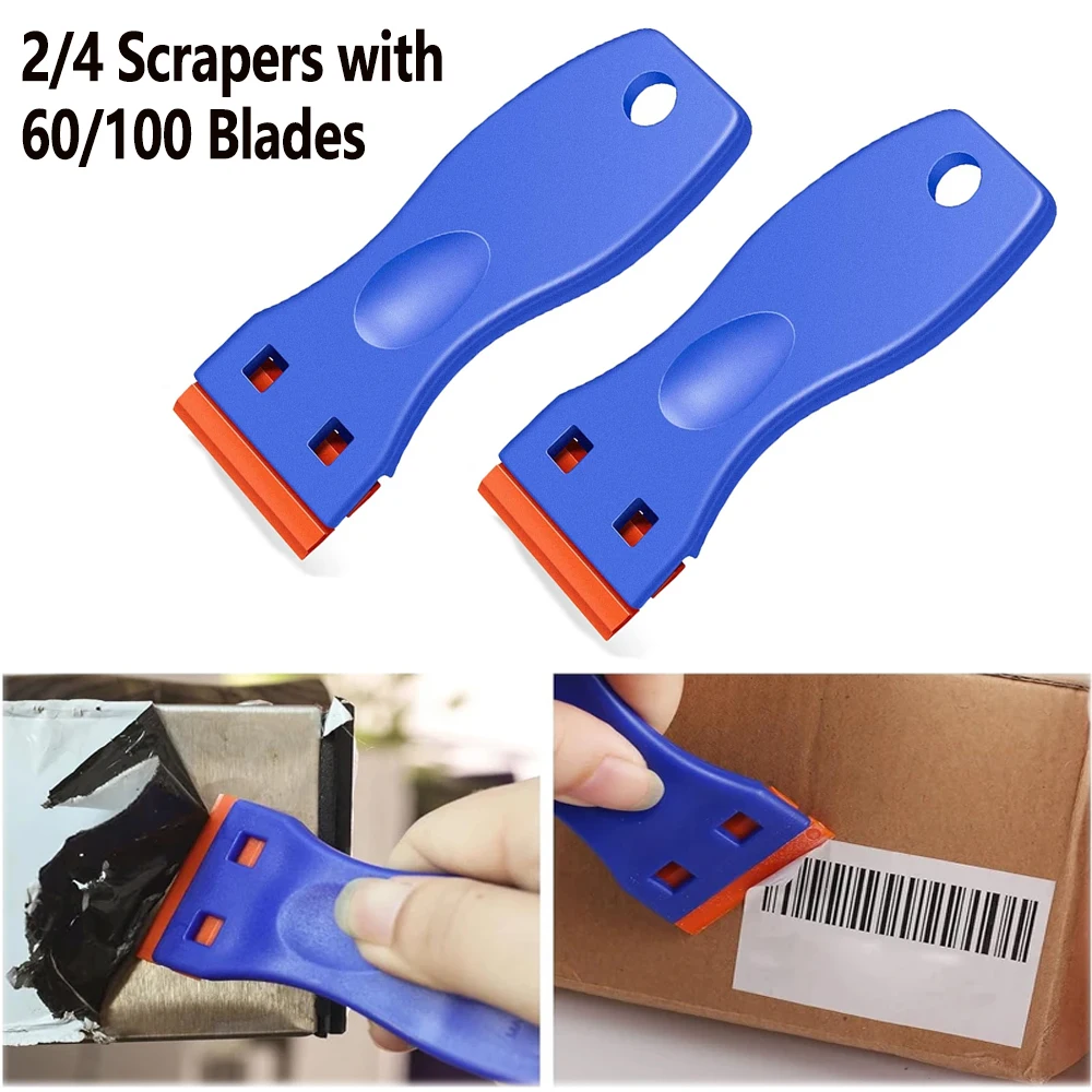 

2/4 ручной пластиковый скребок для чистки, многофункциональный пластиковый скребок для удаления стекла, инструмент для нанесения автомобильной пленки
