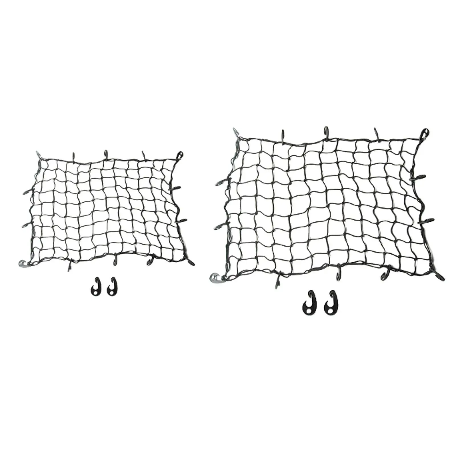 Generic Roof Rack Cargo Net Accessories Lightweight High Performance with Hooks