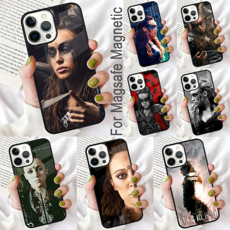 

Магнитный мягкий чехол для телефона 100 TV Show Heda Lexa для iPhone 16 Promax 15 Pro 13 14 Plus 11 12 Mini MagSafe Coque