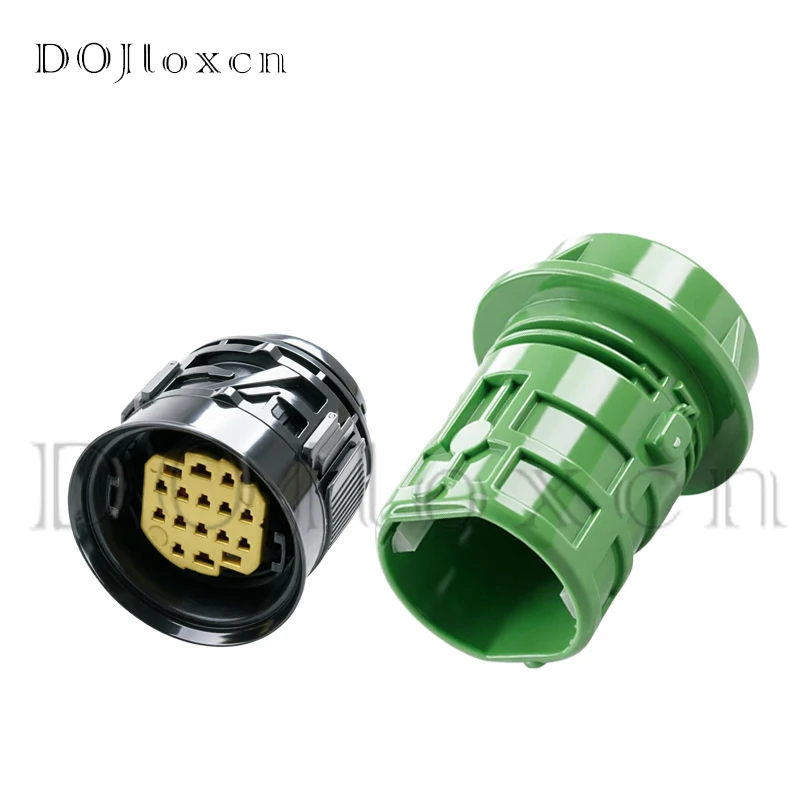 1/5 Sets 14 Pin Automotive Connectors Headlight Plug 10847366 DTBMHPE14BKSV DTBFHPE14BKSV For Fiat Ducato Maserati Sicma