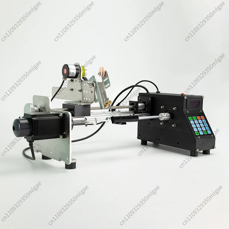 Automatic Coiling Machine Electric Wire Winder, Small Precision Winding Machine For Cotton Yarn Flat Thread Chinese Frog Button