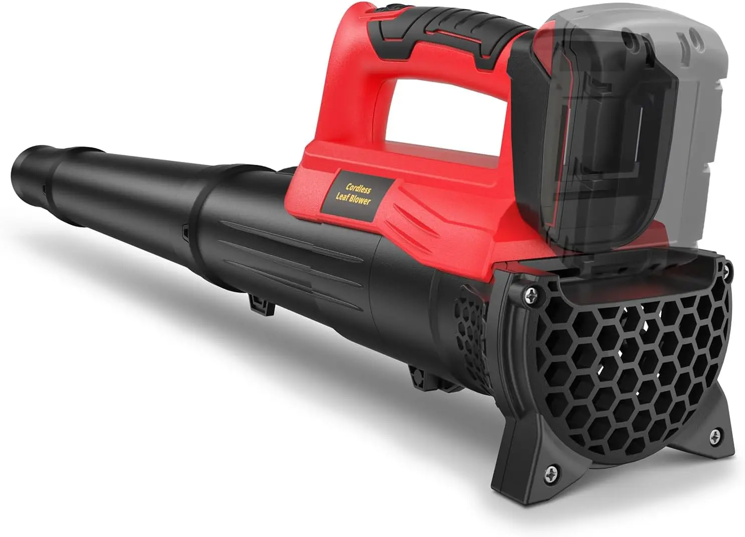 

450CFM 130MPH Cordless Leaf Blower for Milwaukee 18V Battery, Copper Motor, Lightweight Handheld for Lawn Yard (Battery Not Included)