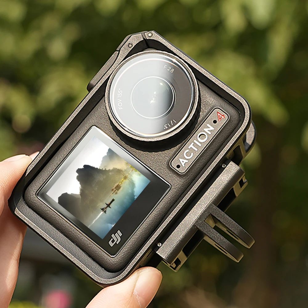 สําหรับ DJI Action 5pro Magnetic Mount Quick Release 2 Claw อะแดปเตอร์ฐานขยายสําหรับ DJI Osmo Action 3 4 5 Pro Len หมวกอุปกรณ์เสริม
