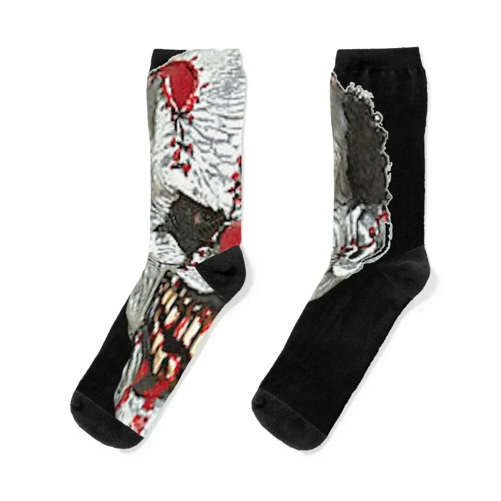 

BLOODY CLOWN Socks custom valentine gift ideas Stockings man Man Socks Women's