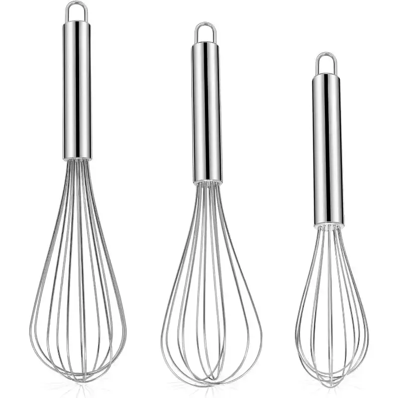 Stainless Steel Whisk Set 8