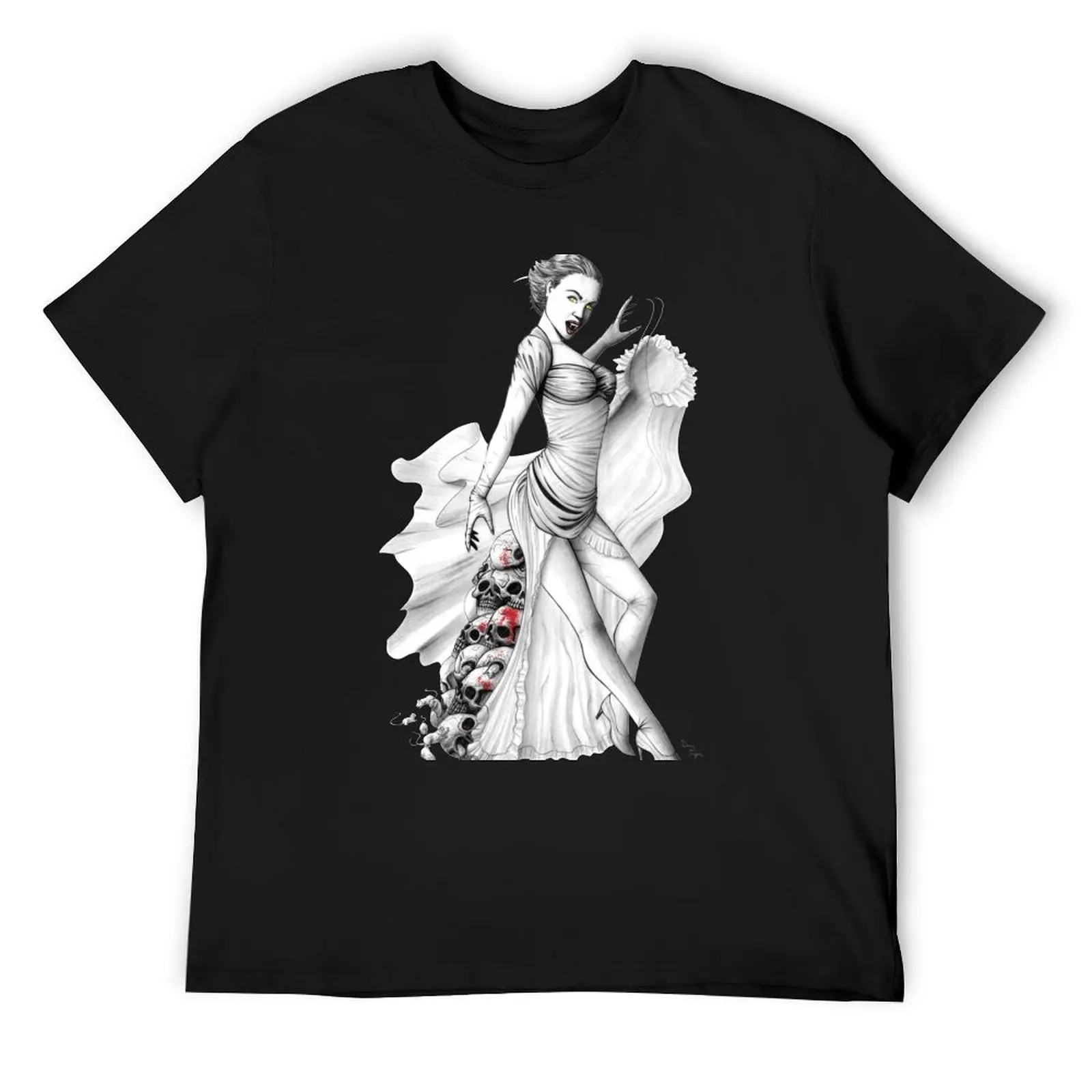 

Fright Night Regine dress T-Shirt plus sizes rapper graphic tees hippie clothes t shirts for men cotton