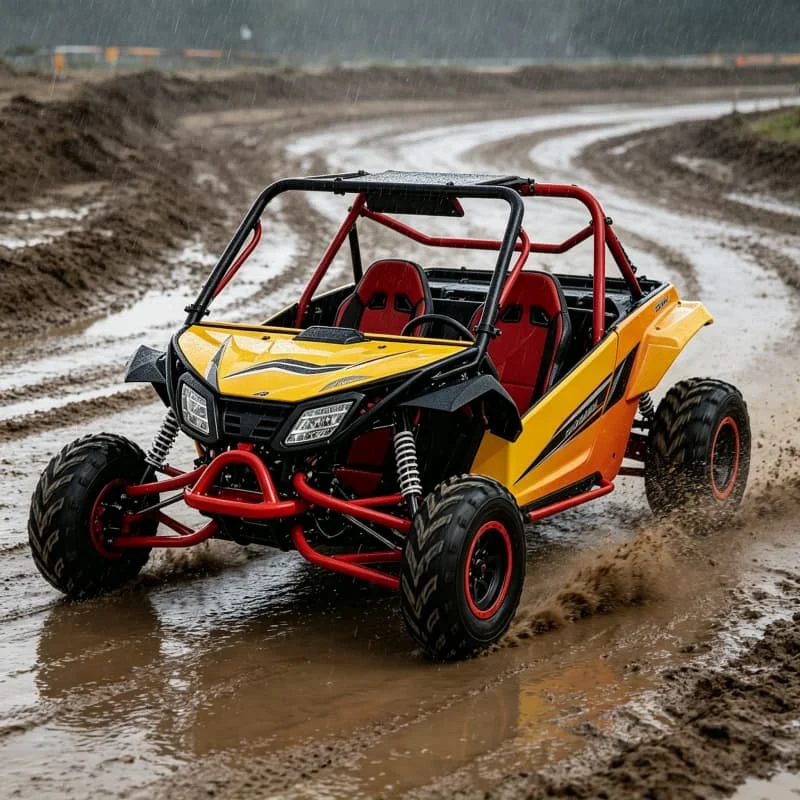 Gas ATV 250cc Quad Bike 4x4 Off Road Vehicle 5 Speed Manual Transmission for Desert Dune Riding Customized High Quality