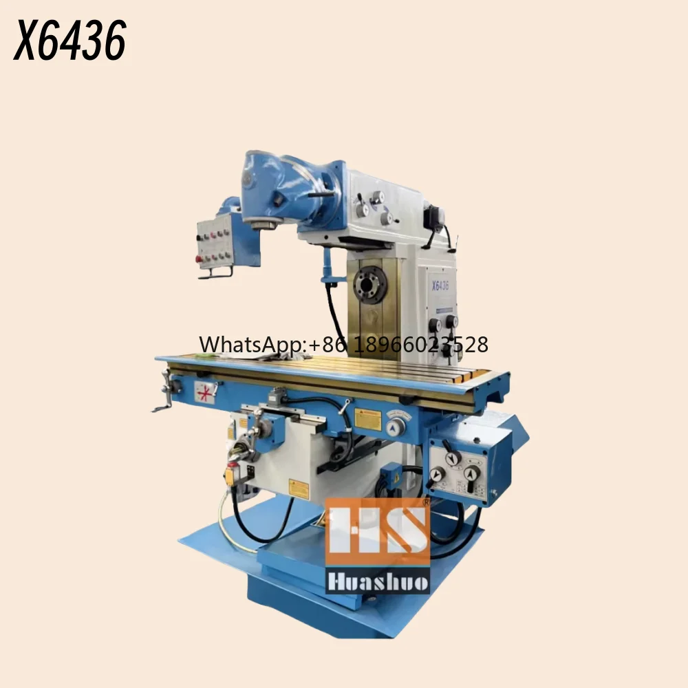 X6436 vertical milling machine for metal automatic universal milling machines heavy duty milling machines 1500*360mm