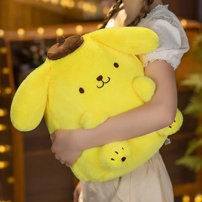 

Kawaii Sanrio KUROMI плюшевая кукла аниме мультфильм милая успокаивающая подушка для сна автомобильная подушка поясная подушка для девочек подарок на день рождения игрушки