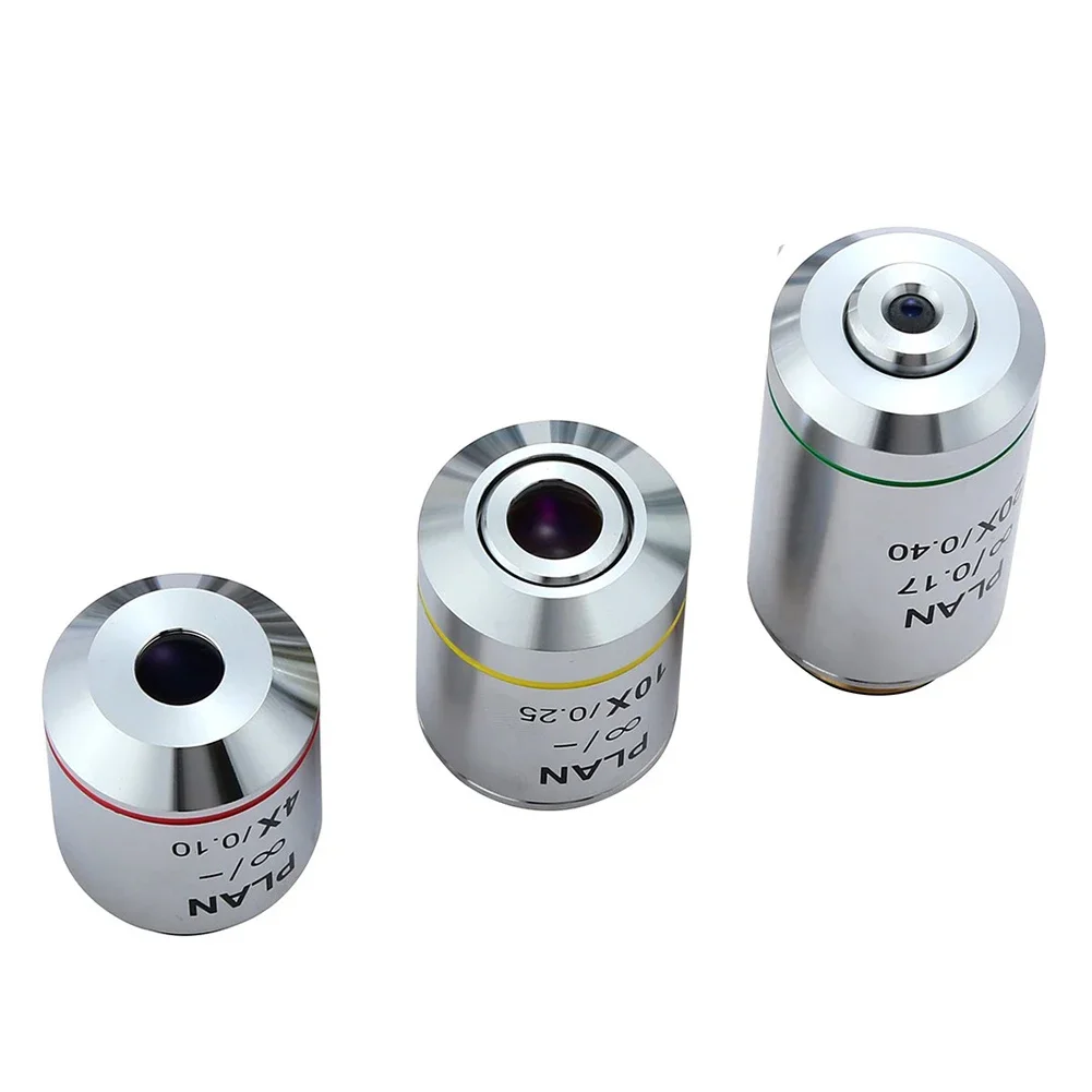 20.2mm Achromatic Lens Minimized Chromatic Aberration Standardized Mount Size Microscopy Experiments For Olympus Microscope