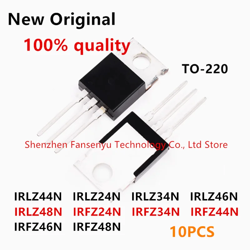 

(10piece)100% New IRLZ44N IRLZ24N IRLZ34N IRLZ46N IRLZ48N IRFZ24N IRFZ34N IRFZ44N IRFZ46N IRFZ48N TO-220 Chipset