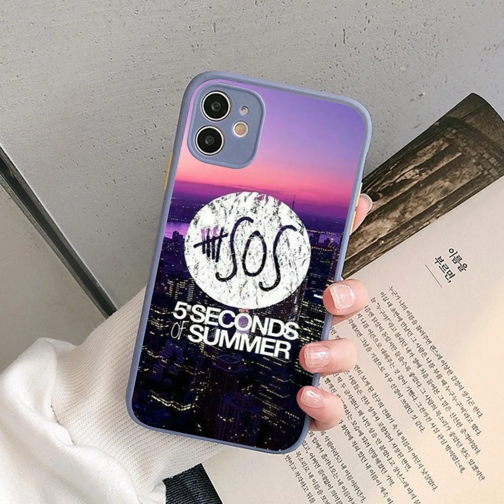 5 S-Seconds of S-Summers  Phone Case for iPhone 14 11 12 13 Mini Pro Max 8 7 Plus X XR XS MAX Translucent Matte Cover