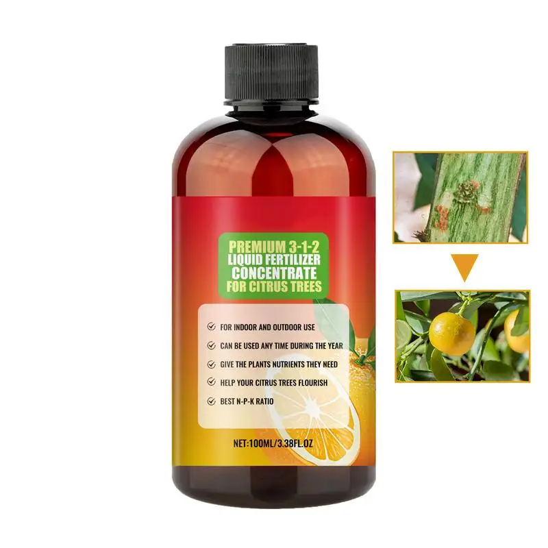 

Liquid Houseplant Fertilizer Liquid Plant Food For Indoor Plants 100ml Liquid Citrus Tree Plant Fertilizer Organic Plant Fertili