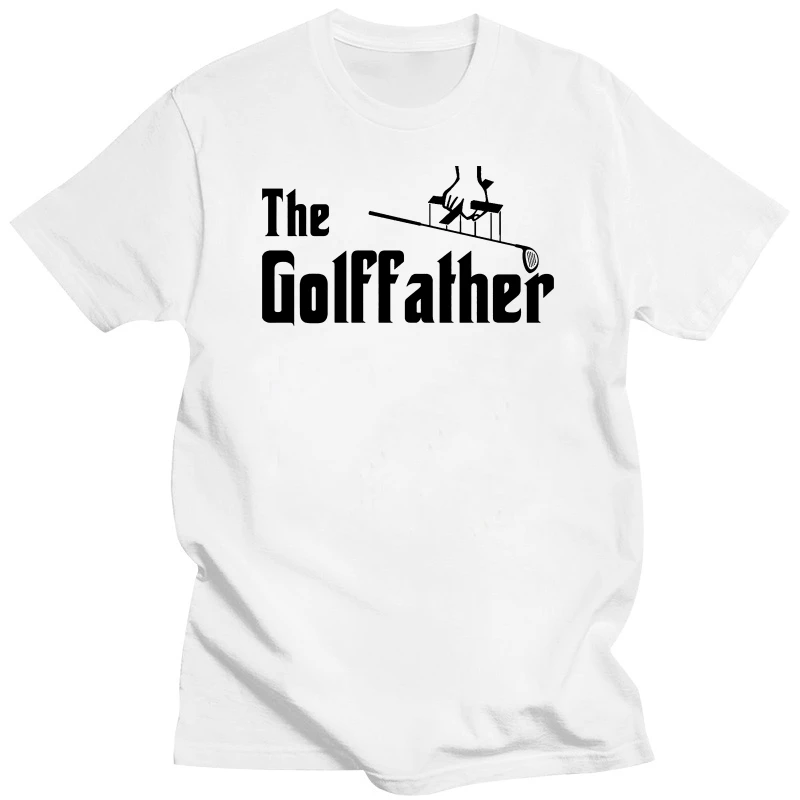 New Fashion Tee Shirt Golffather T-Shirt Funny Golfer Golfing Fathers Day Mcilroy Spieth  Summer T-Shirt Fashion Funny New