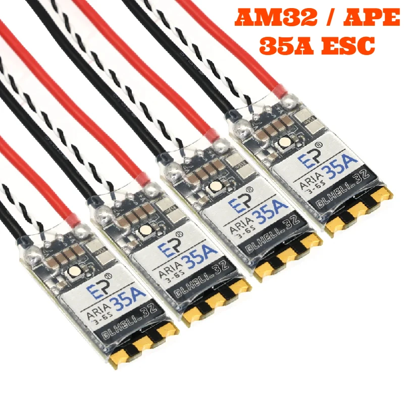 

EP Aria AM32 / APE BL32 35A 35amp 3S-6S Brushless ESC Built-in Current Meter Sensor For For FPV Racing Quadcopter Crawler Parts