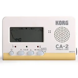 KORG CA-2 Compact Chromatic Tuner Guitar/Bass/Saxophone/ Violin/ Flute Tuner Universal Tuner (ideal for Brass Band or Orchestra)