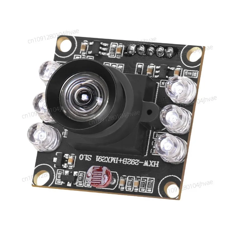 

IMX291 1080P Starlight Level IR850 Distortionless 3.6mm 85Degree Infrared Night Vision Mini USB Web Camera Module
