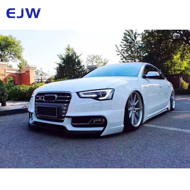 

Комплект обвеса из стекловолокна для Audi A5 (2012-2016) с четырьмя дверями, с W-образными передними и задними накладками на пороги для защиты кромки